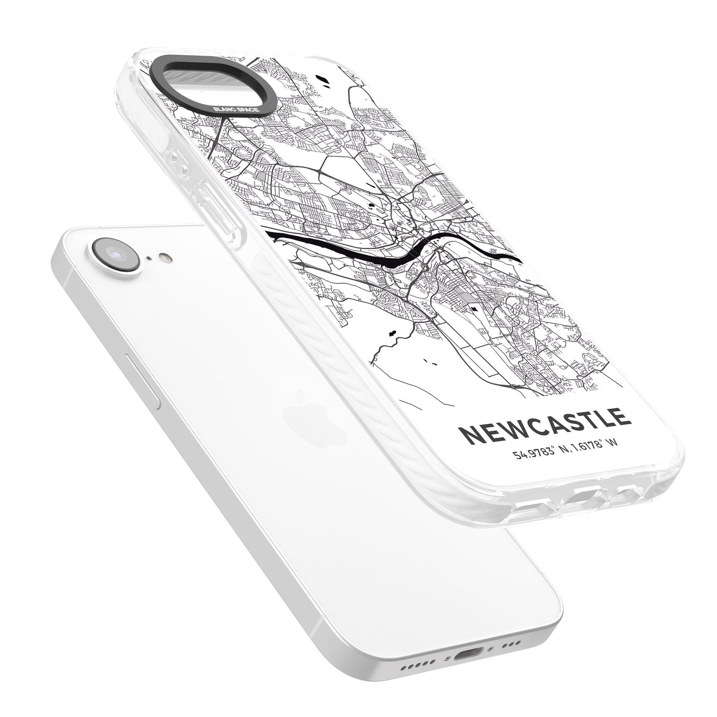 Stadtplan von Newcastle