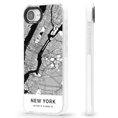 Karte von New York