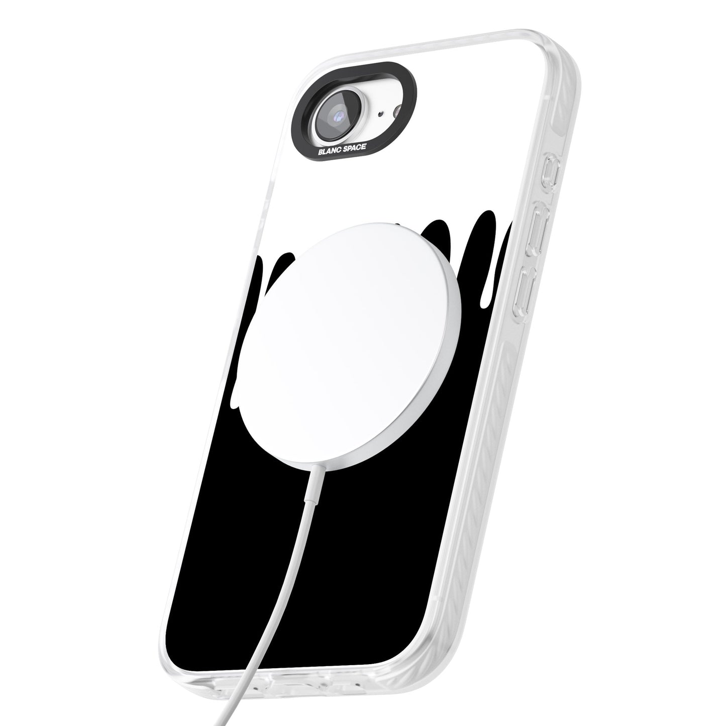 Melted Effect: White & Black