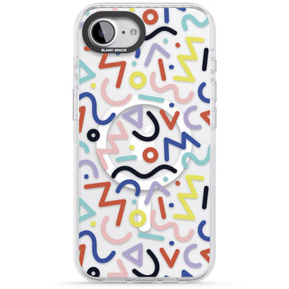 Motif rétro Memphis