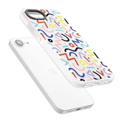 Motif rétro Memphis