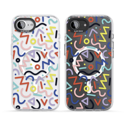 Motif rétro Memphis