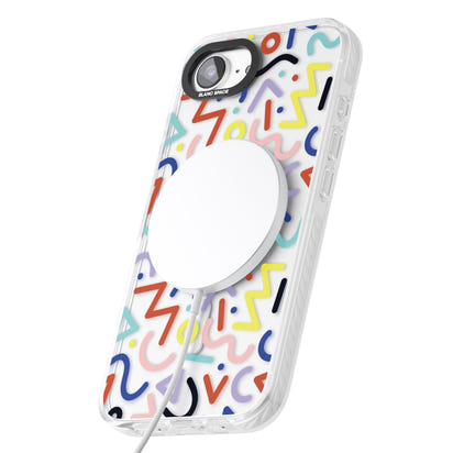 Motif rétro Memphis