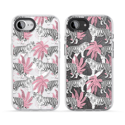 Rosa-weiße tropische Tiger