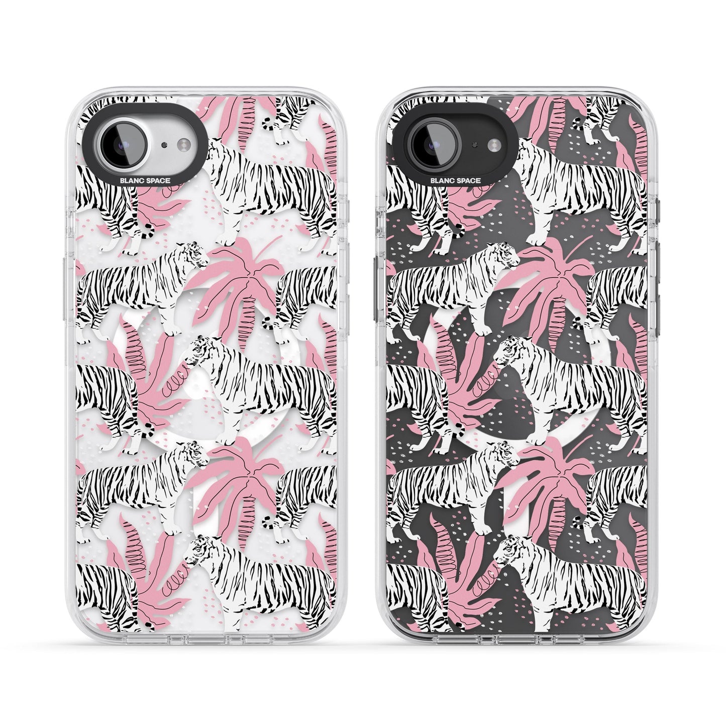 Rosa-weiße tropische Tiger