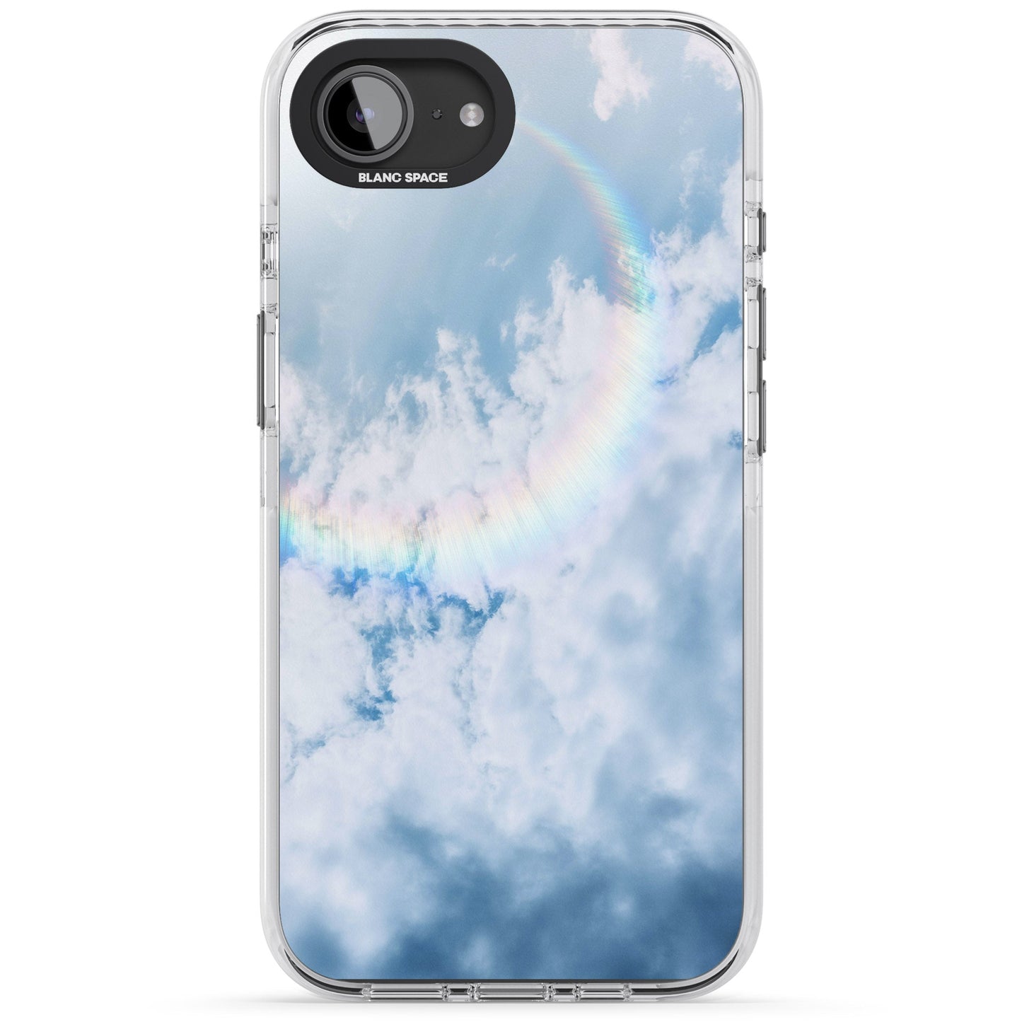 Pastellfarbener Regenbogenhimmel