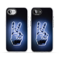 Neon Peace Sign