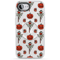 Retro Red Pumpkins & Scarecrows