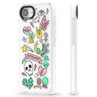 Autocollant introverti