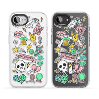 Autocollant introverti