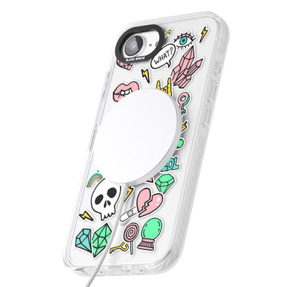 Autocollant introverti