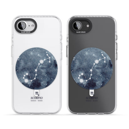 Scorpio Zodiac Blue