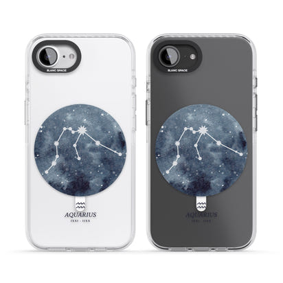 Aquarius Zodiac Blue