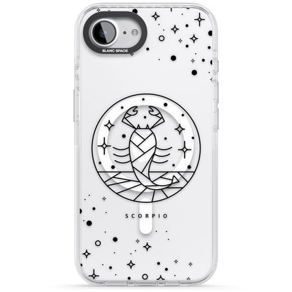 Emblème du Scorpion - Design Cosmique