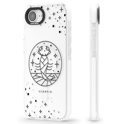 Emblème du Scorpion - Design Cosmique