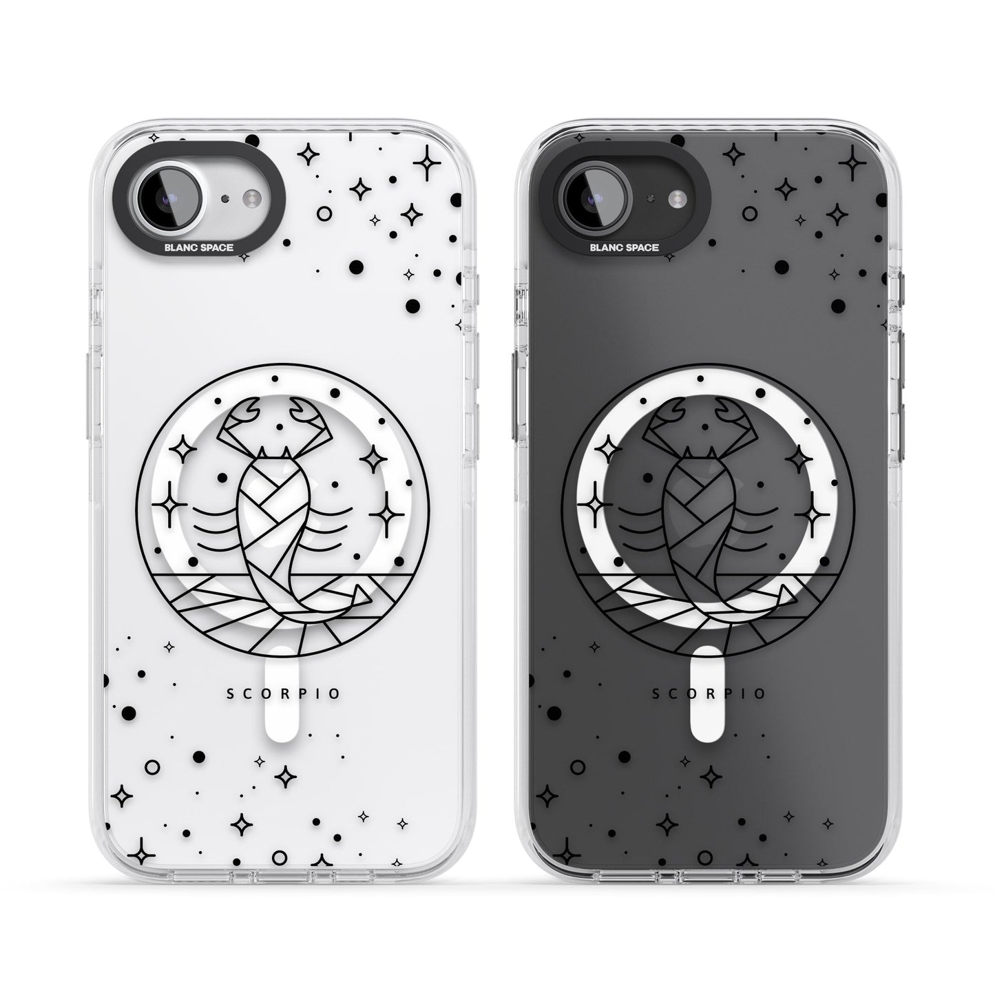 Emblème du Scorpion - Design Cosmique