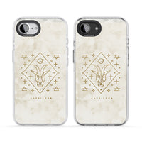 Motif du zodiaque Capricorne en or