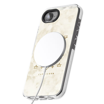 Motif du zodiaque Capricorne en or