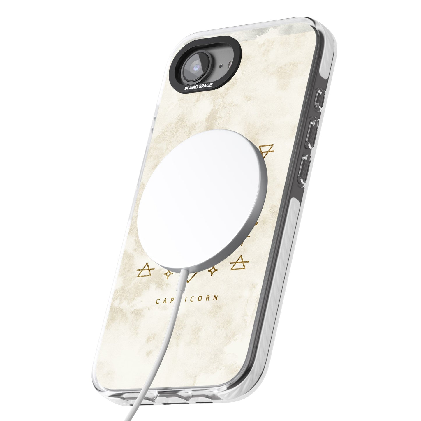 Motif du zodiaque Capricorne en or