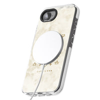 Motif du zodiaque Capricorne en or