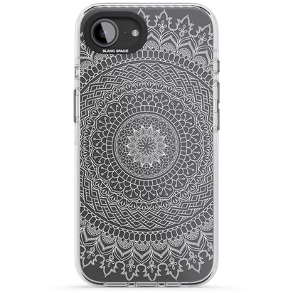 Intricate White Mandala