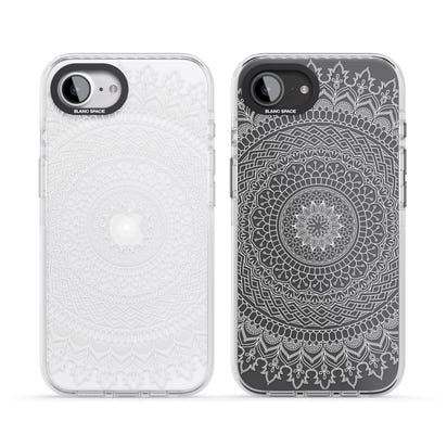 Intricate White Mandala