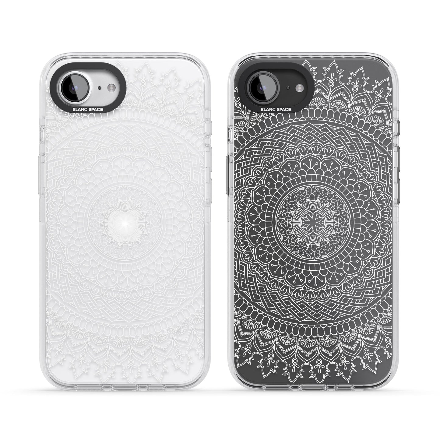 Intricate White Mandala