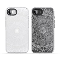 Intricate White Mandala