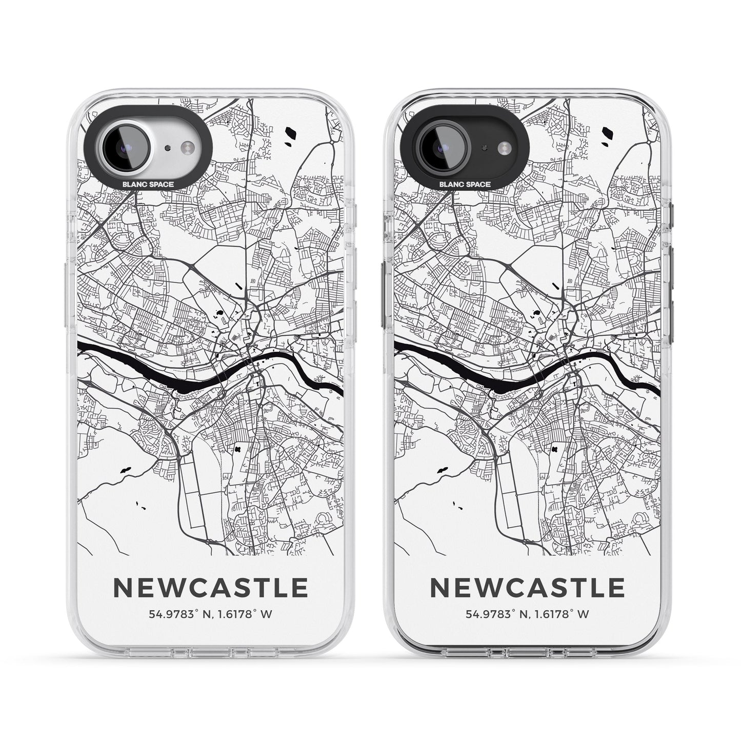 Stadtplan von Newcastle