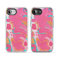 Vibrant Marbled Paper