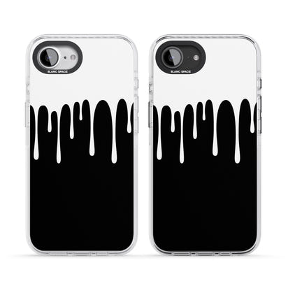 Melted Effect: White & Black