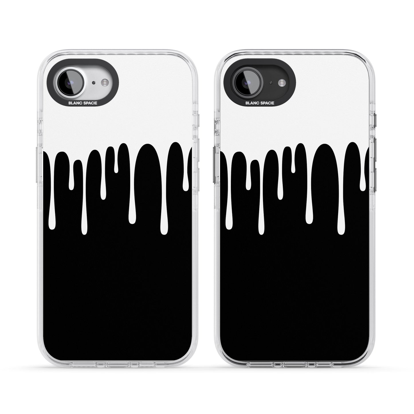 Melted Effect: White & Black