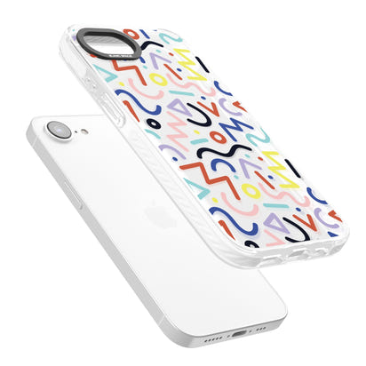 Motif rétro Memphis