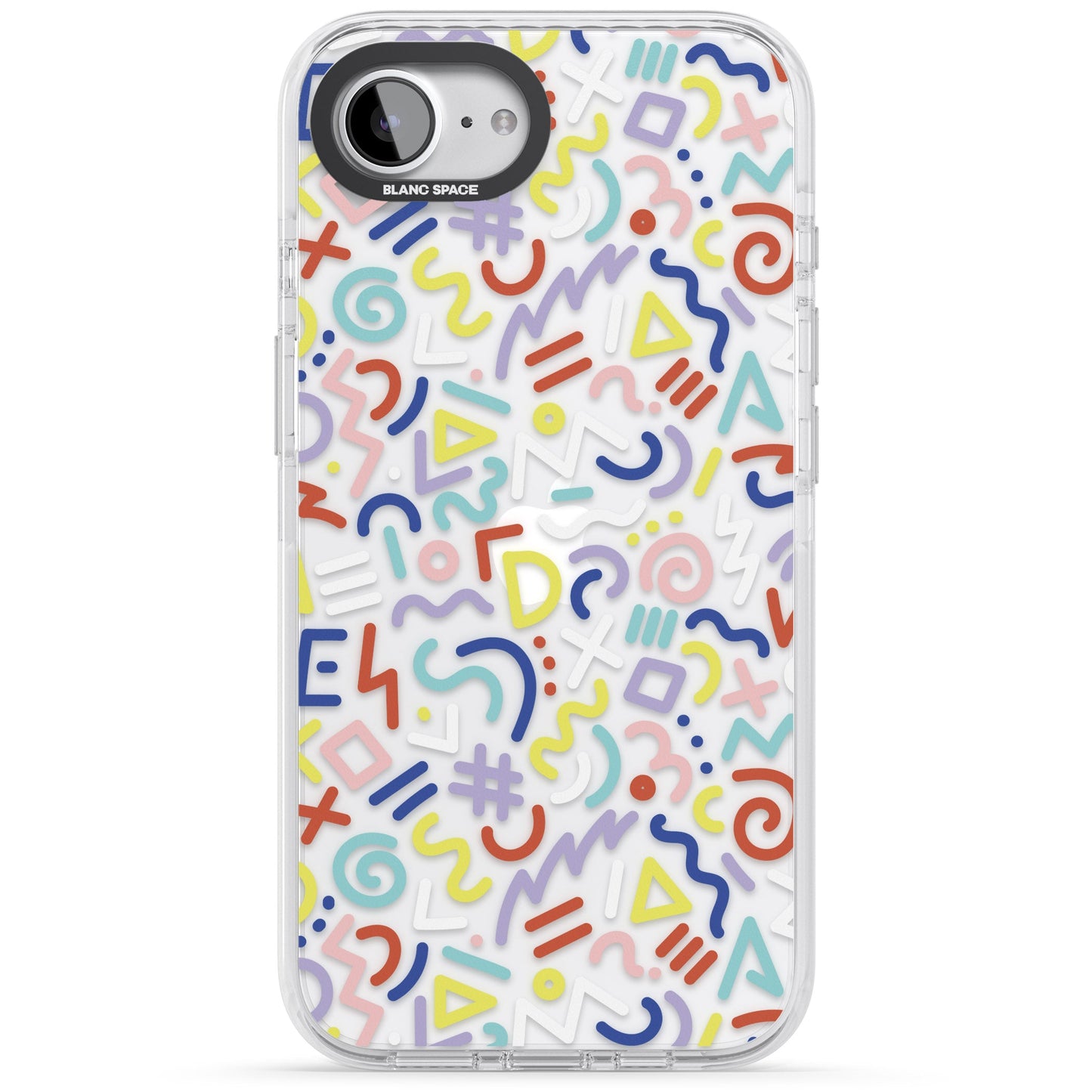 Motif rétro coloré