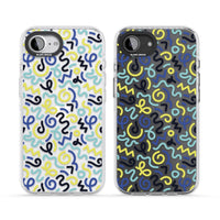 Blue & Yellow Memphis Retro