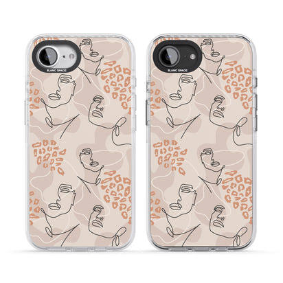 Abstract Faces Leopard