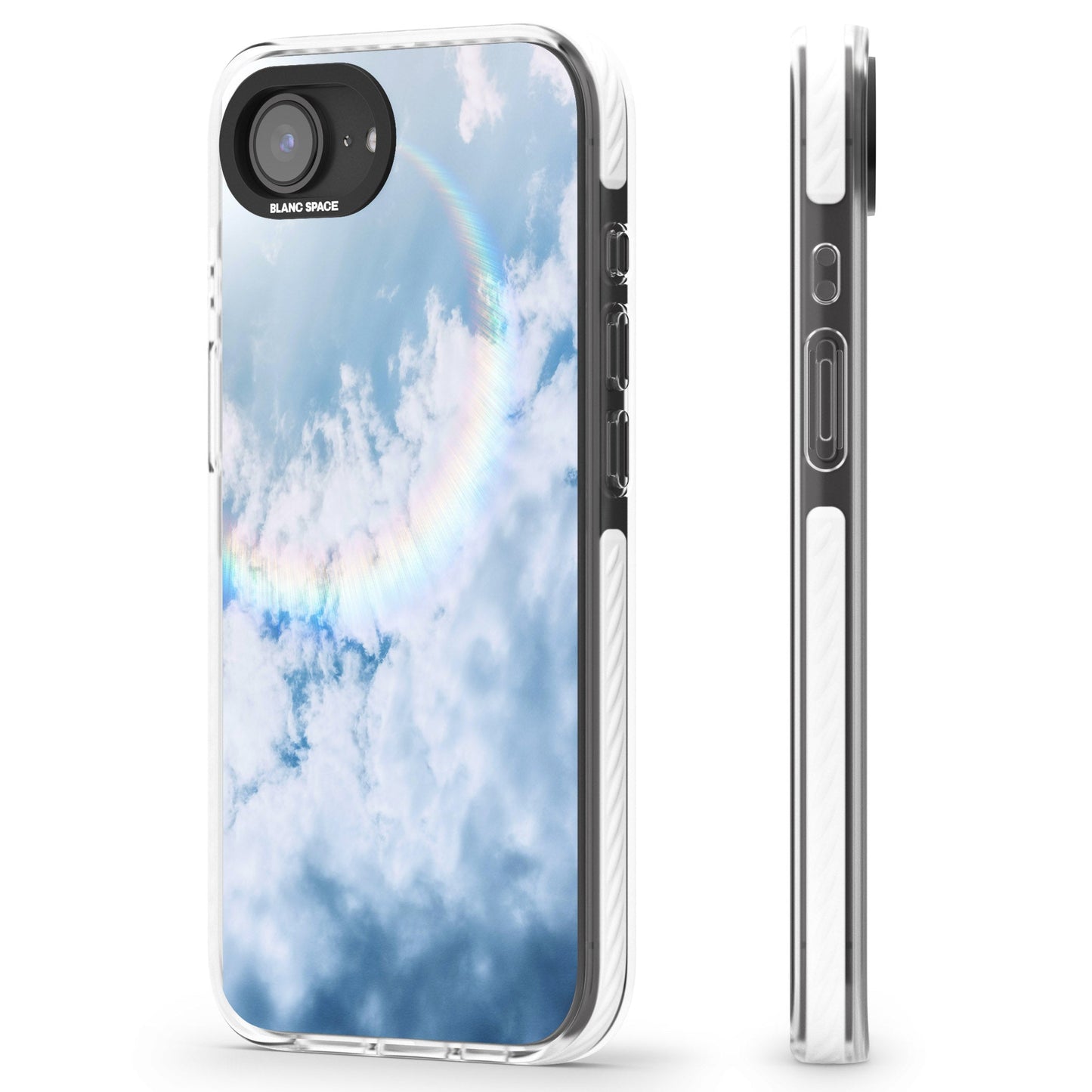 Pastellfarbener Regenbogenhimmel