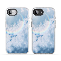 Pastellfarbener Regenbogenhimmel