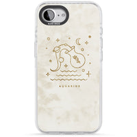 Goldenes Emblem des Wassermanns