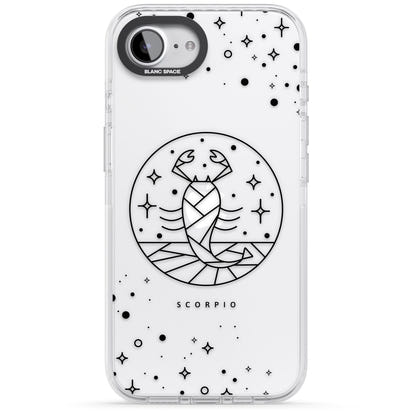 Emblème du Scorpion - Design Cosmique