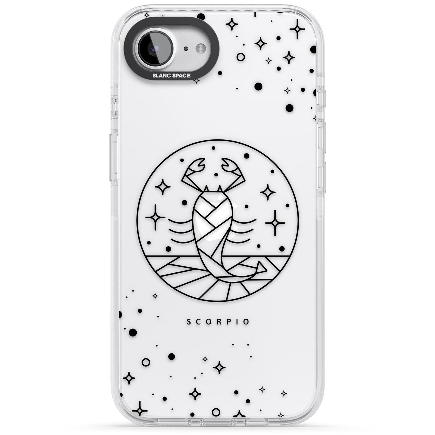 Emblème du Scorpion - Design Cosmique