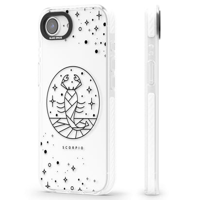 Emblème du Scorpion - Design Cosmique