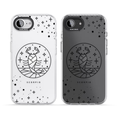 Emblème du Scorpion - Design Cosmique