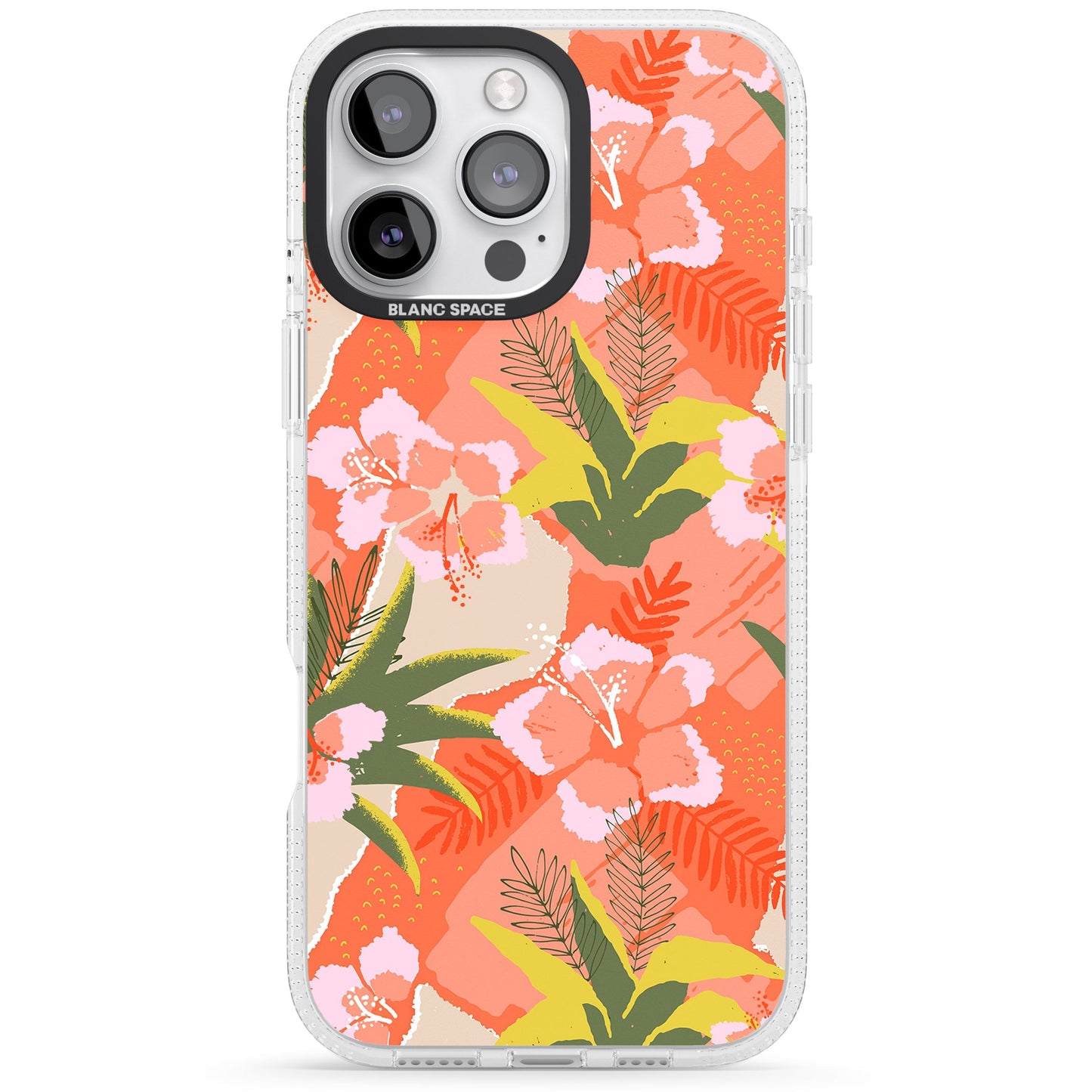 Hawaiian Flowers Abstract Pattern
