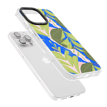 Fern Leaves Abstract Pattern