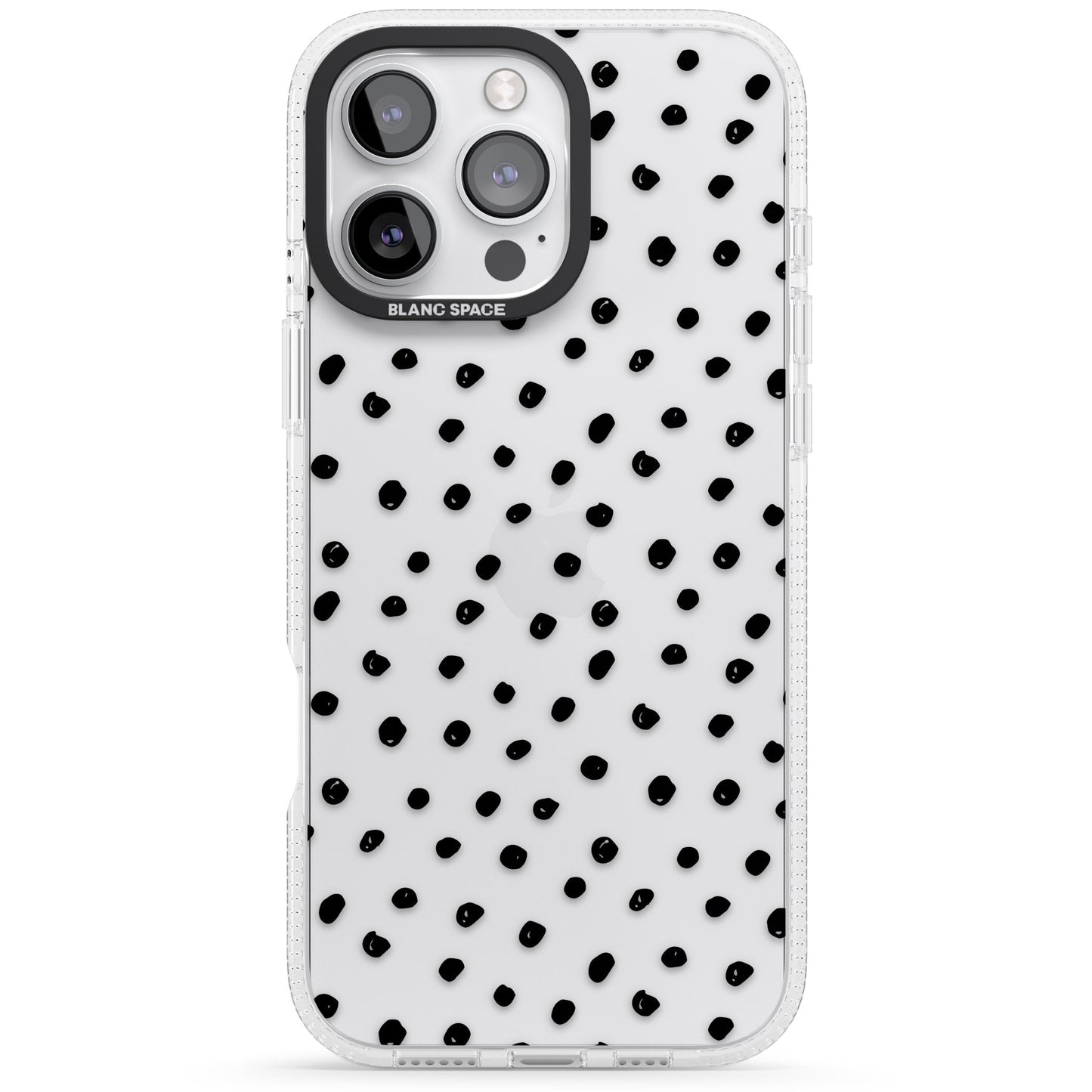 Messy Black Dot Pattern