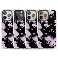 Pink & Black Acid Wash Tie Dye