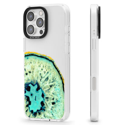 Géode turquoise en cristal