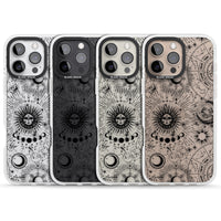 Soleils et Zodiaque Carte solaire