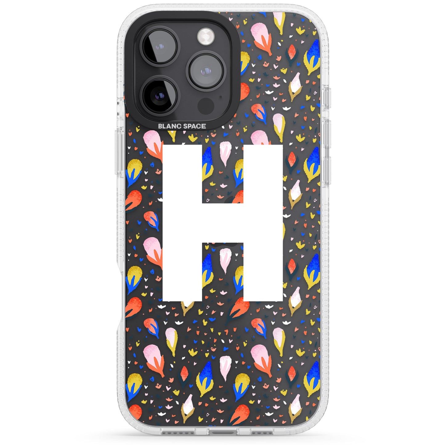 Personalised Abstract Floral Initial